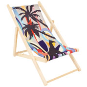 chilienne enfant toile imprimee - palmiers